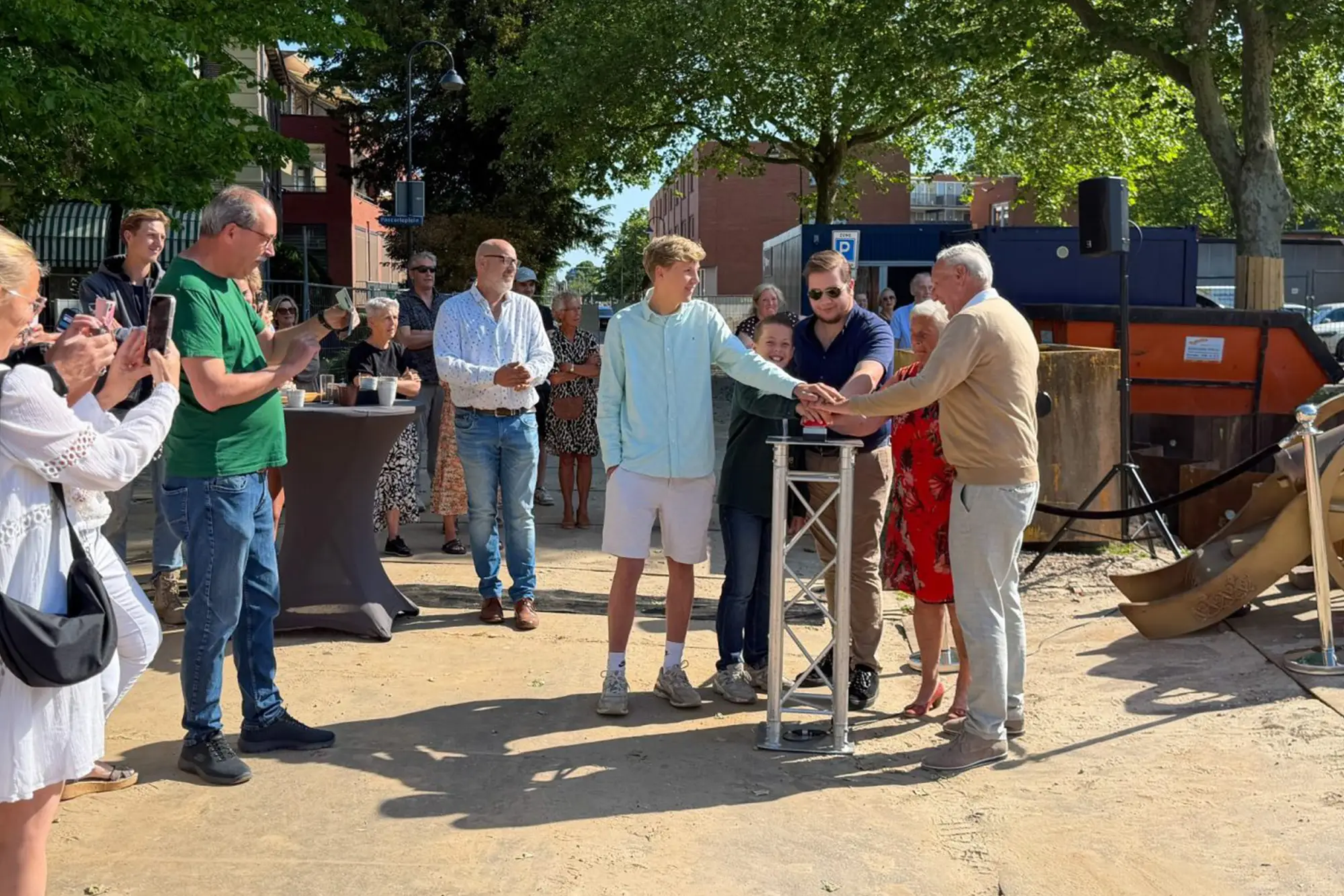 Planresult - eerste paal Pastoriestaete